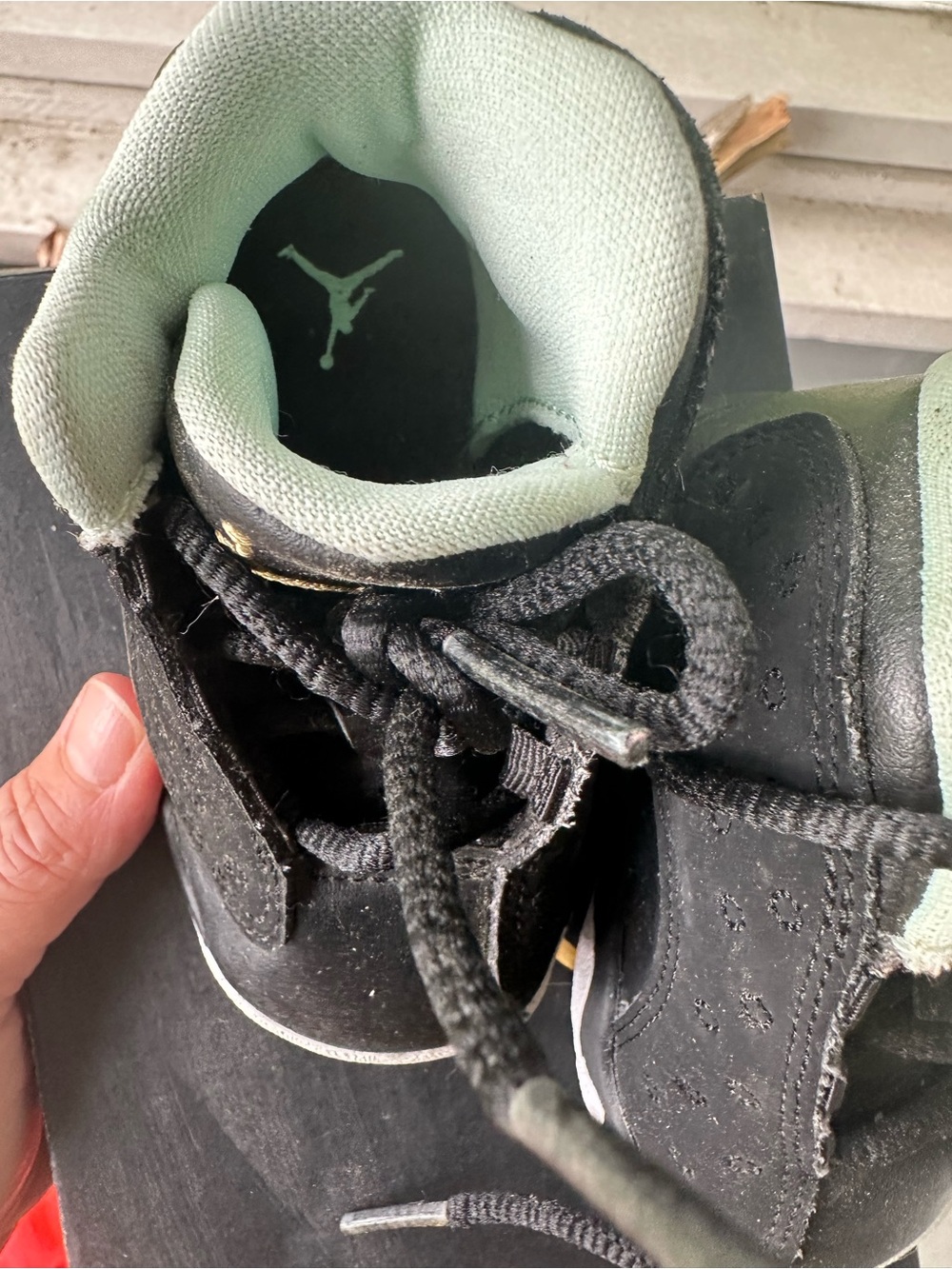 Jordan Kids Black Sneakers - Picture 6 of 9